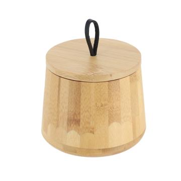 Cutiuta rotunda Bamboo 10.5x8.5 cm