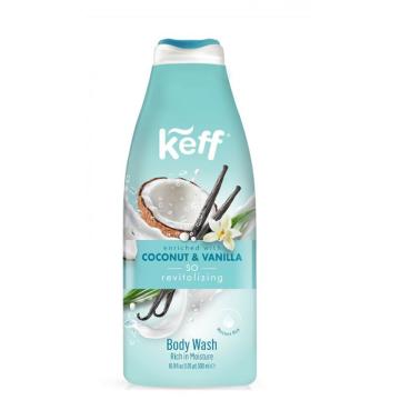 Gel de dus Keff Coconut Vanilla 500 ml de la Sanito Distribution Srl