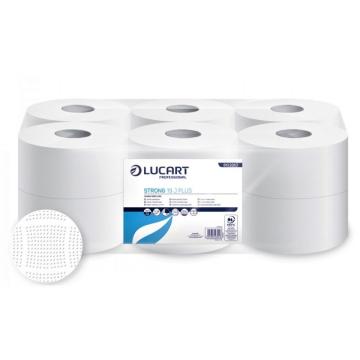 Hartie igienica mini jumbo, cu 2 straturi, Lucart Strong de la Sanito Distribution Srl